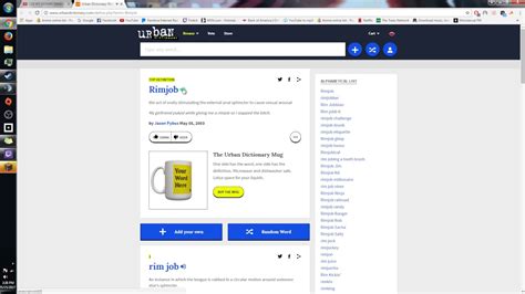 rimjob urban dic